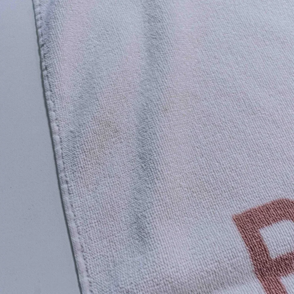 VTG 90s Polo Sport Ralph Lauren Football Bear Beach Towel Faded Sunwashed 62x33